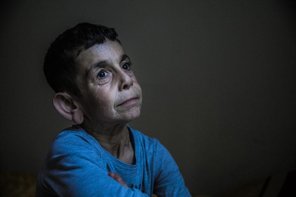 چشم هایش - عکس بی نظیر مارلِنا والدهاوزن از پیرمرد خردسال سوری