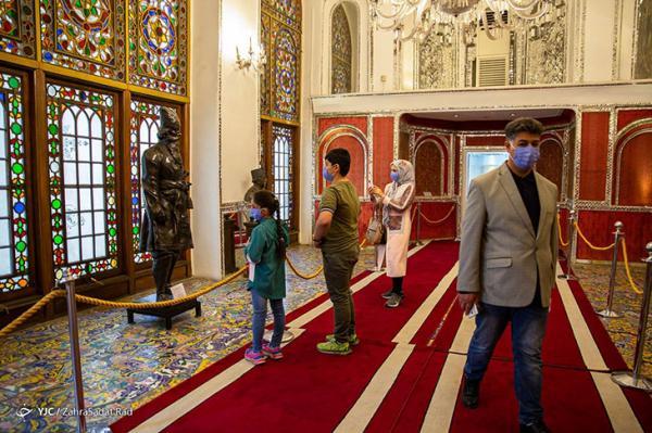 بازدید گردشگران نوروزی از کاخ گلستان، تصاویر