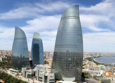 آشنایی با برج های سه قلوی شعله در باکو